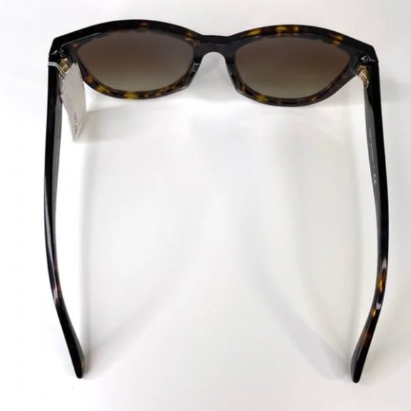 TORY BURCH Classic Sunglasses NEW Dark Tortoise With Gold Logo main image 10